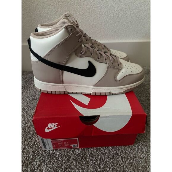 Nike Dunk High 'Fossil Stone' men’s size 9.5 - Picture 2 of 9